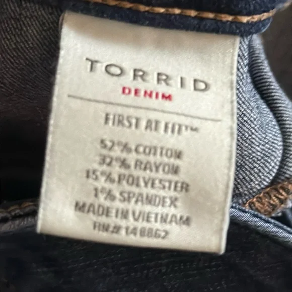 Torrid Jegging Premium Stretch Denim 14S - Picture 8 of 9